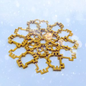 The Bitcoin Snowflake Ornament