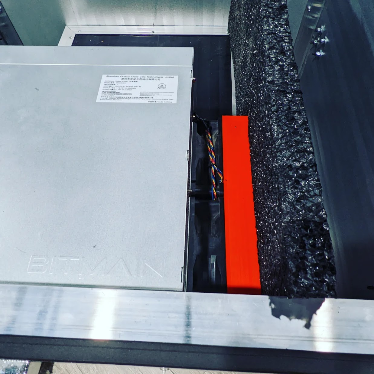 Upstream Data Black Box Mining Barrier Shrouds