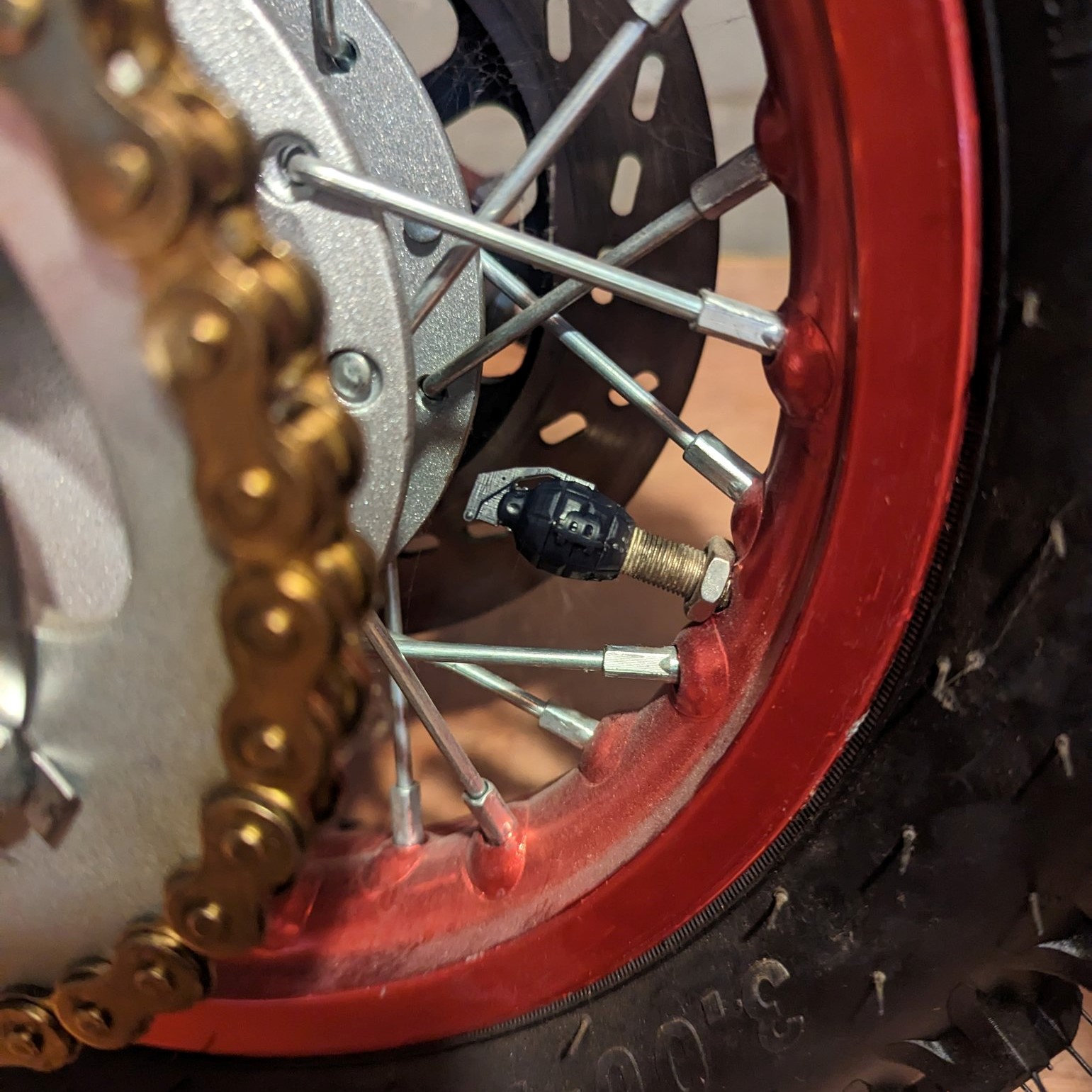 Bitcoin Grenade Tire Stem Valve Caps - Image 5