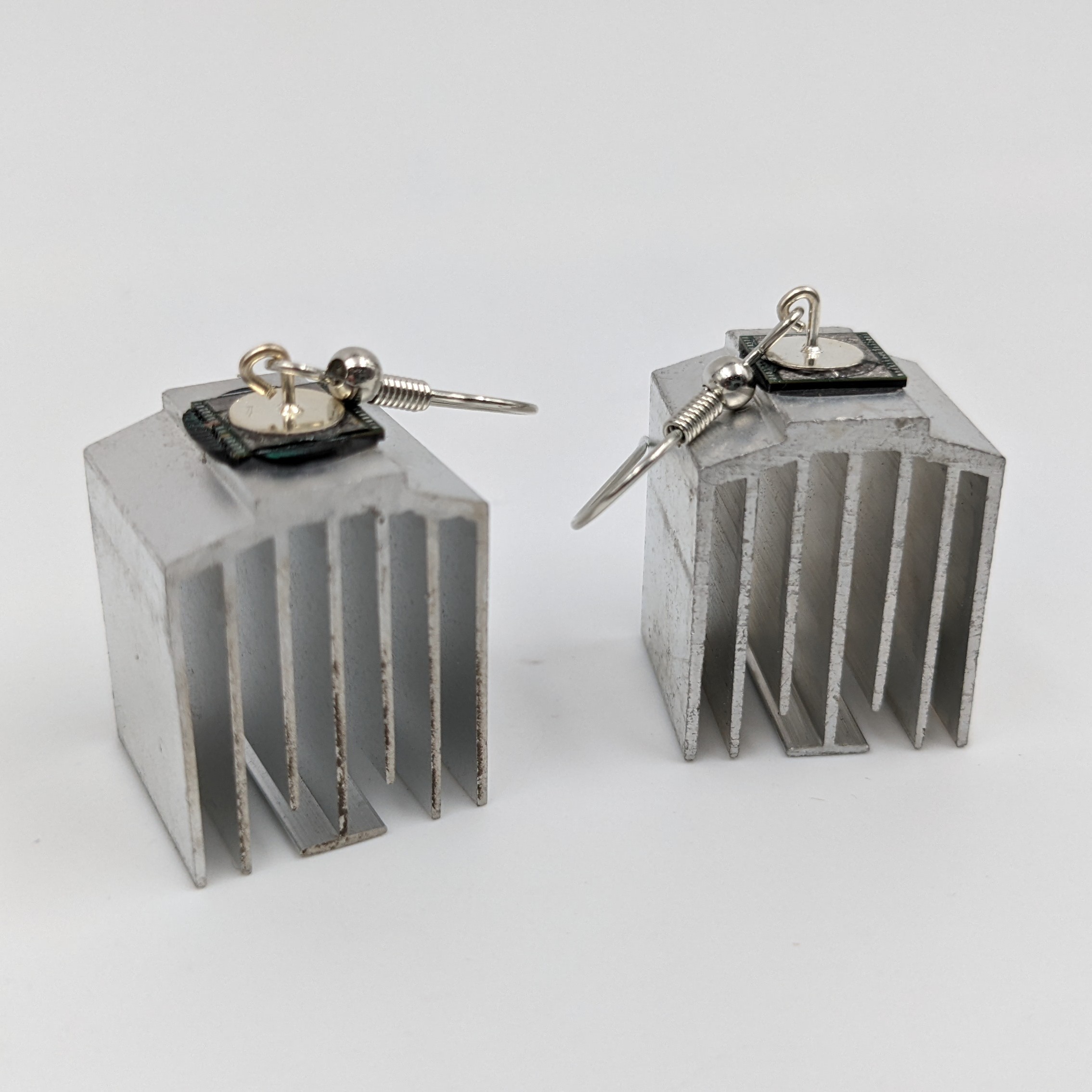 Bitcoin Hash Danglie Earrings - Image 3