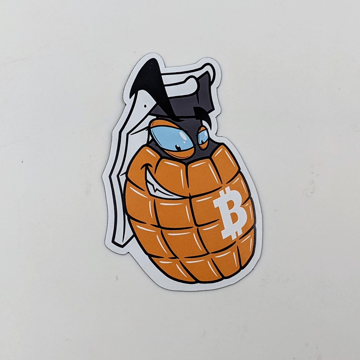 Bitcoin Grenade Magnet