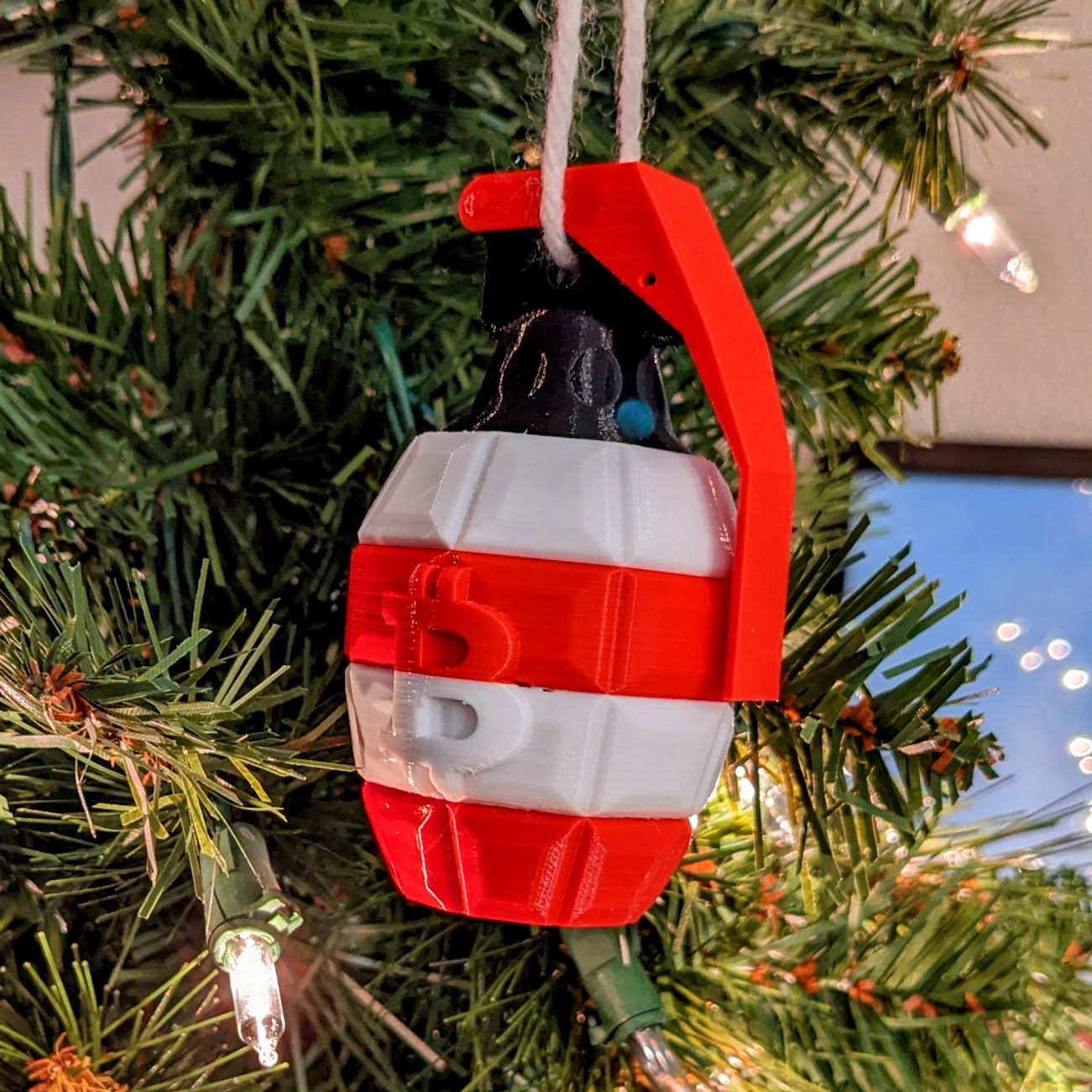 Bitcoin Grenade Ornament - Image 3