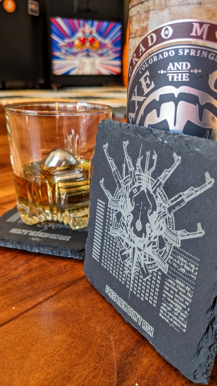 MADEX Bitcoin Slate Coasters - Image 5