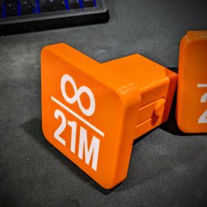 Bitcoin 2" Trailer Hitch Cover