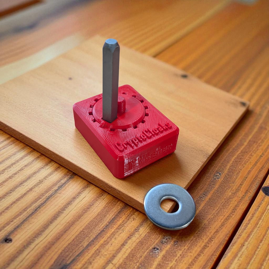 CryptoCloaks 1 Inch Washer Stamping Jig - Image 3