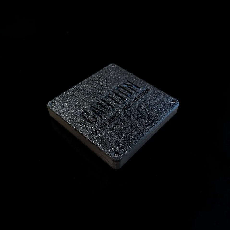 The Tomb Bitcoin Seed Plate Holder and Hidden Wall Mount - Image 13