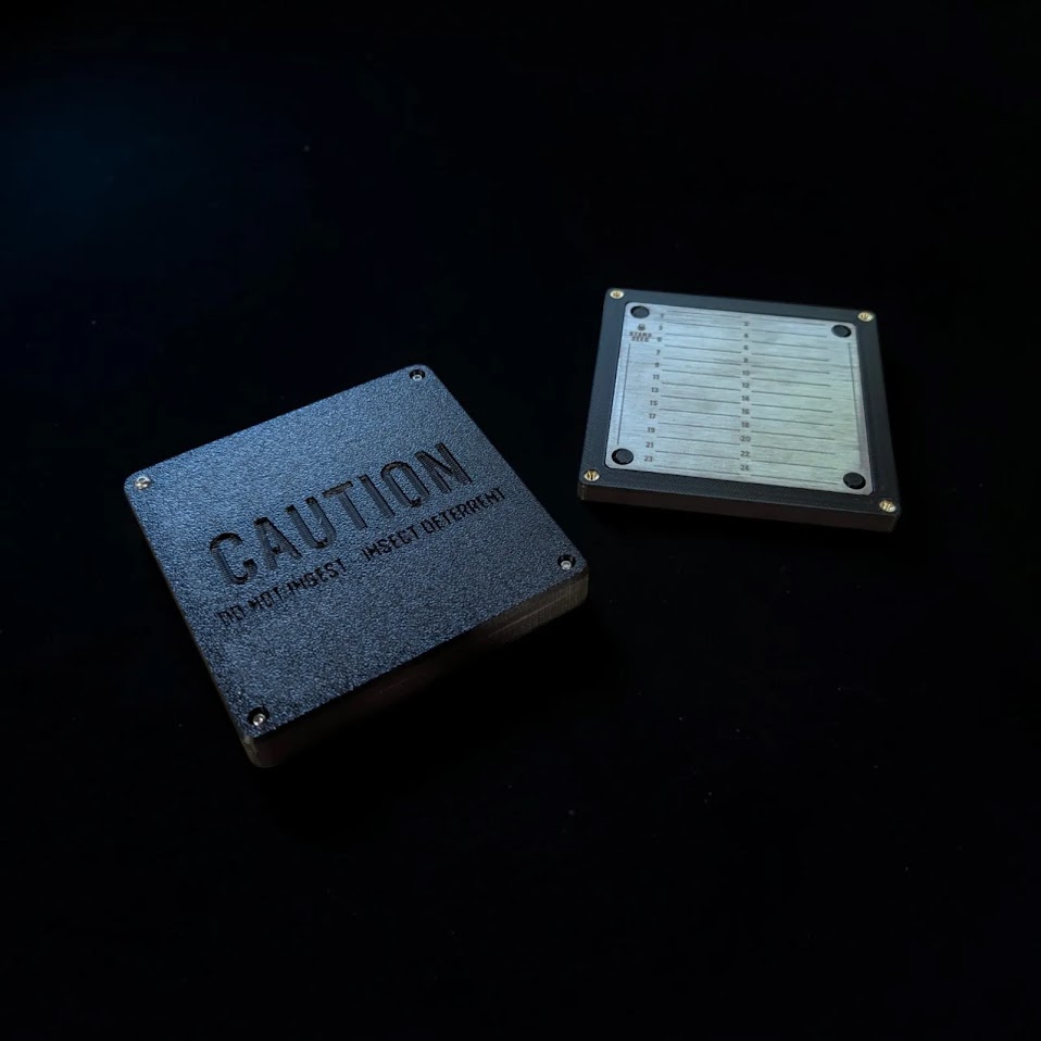 The Tomb Bitcoin Seed Plate Holder and Hidden Wall Mount - Image 14