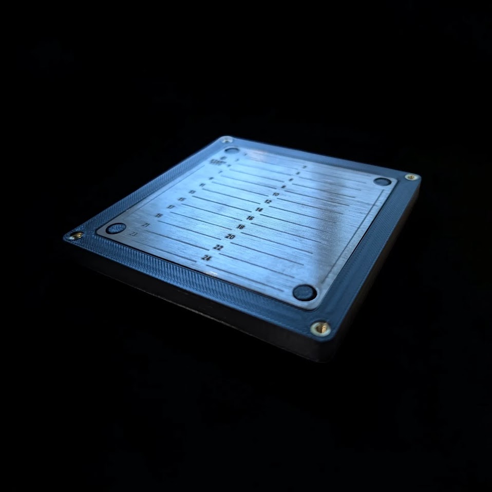 The Tomb Bitcoin Seed Plate Holder and Hidden Wall Mount - Image 10