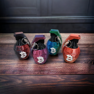 Bitcoin Fade Nades - Two Tone Bitcoin Grenades