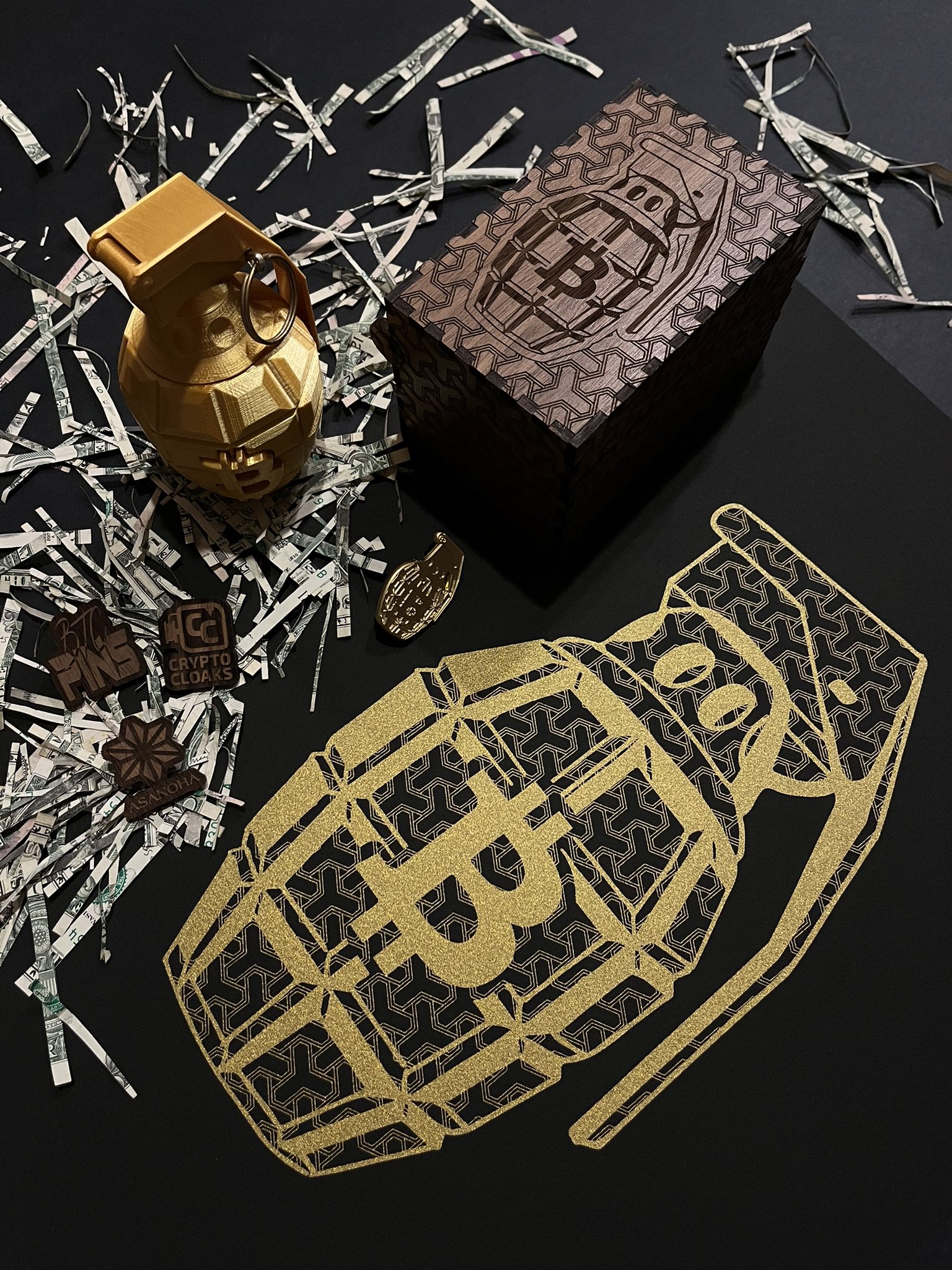 The Bitcoin Grenade Collectors Set - 21