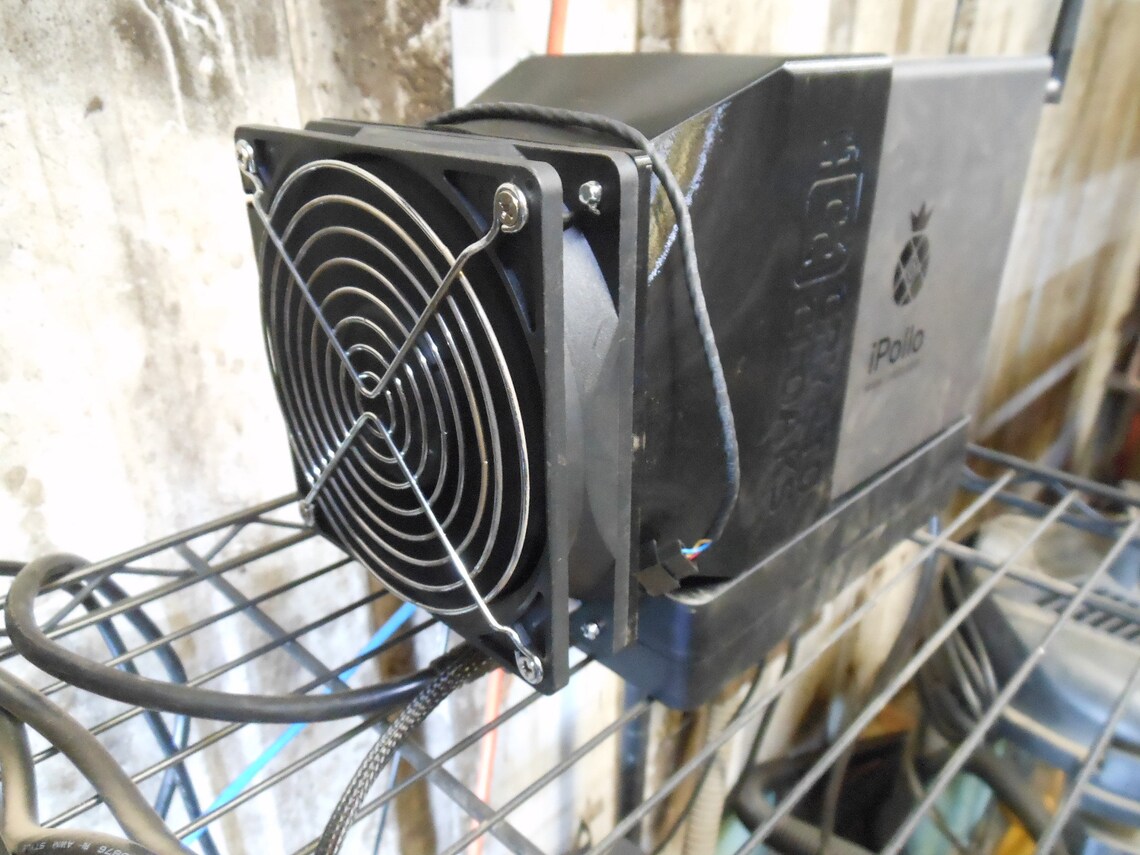 Ipollo v1 ASIC Mining shroud for 120mm Fan - Image 2
