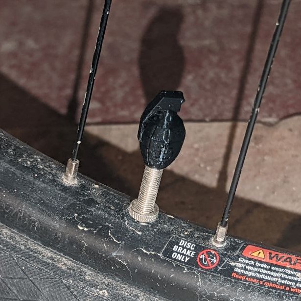 Bitcoin Grenade Tire Stem Valve Caps - Image 4