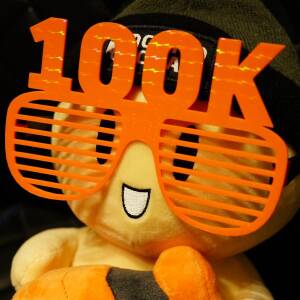 Bitcoin 100K Shutter Shades