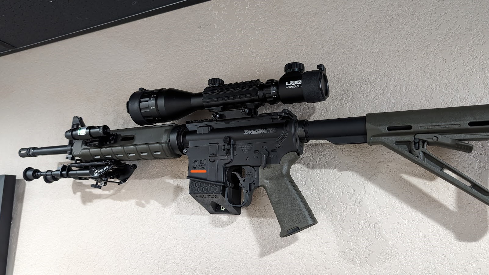 AR15 Wall Mount - With OpenDime Storage - Image 3