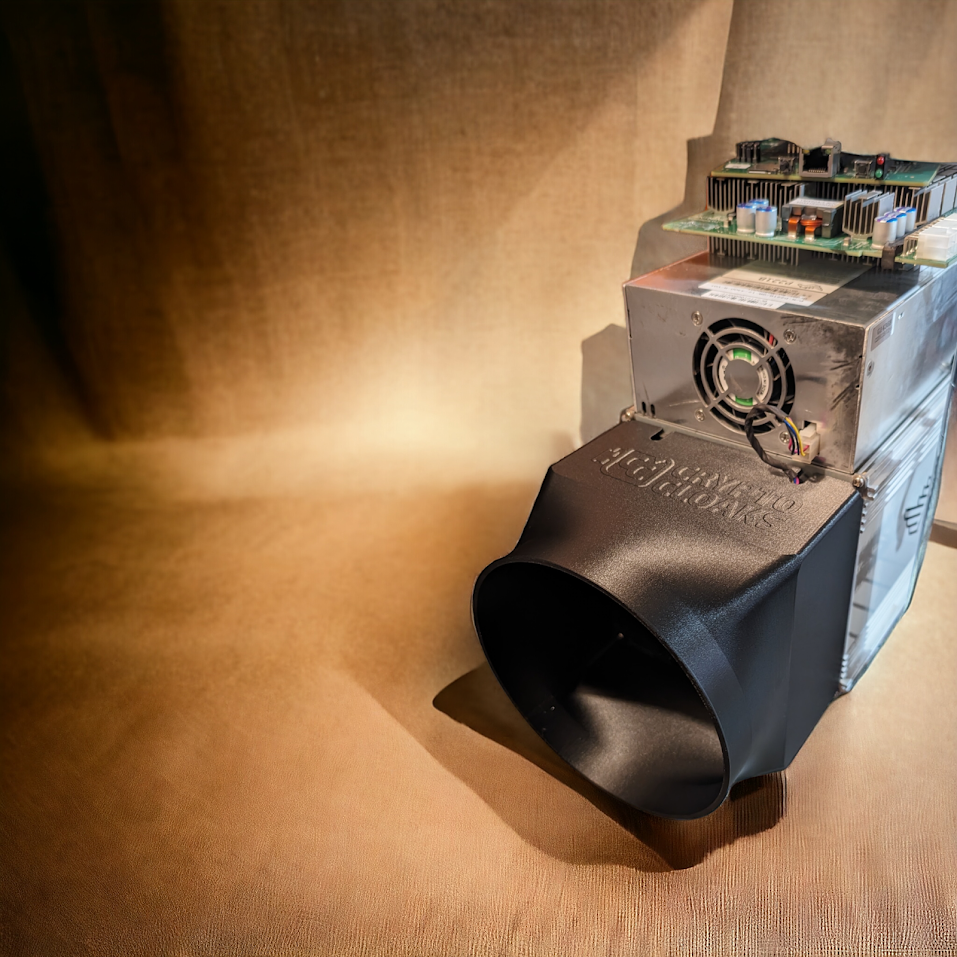 Whatsminer ASIC 6 or 8 inch Slip On Exhaust Fan Shroud - Image 6