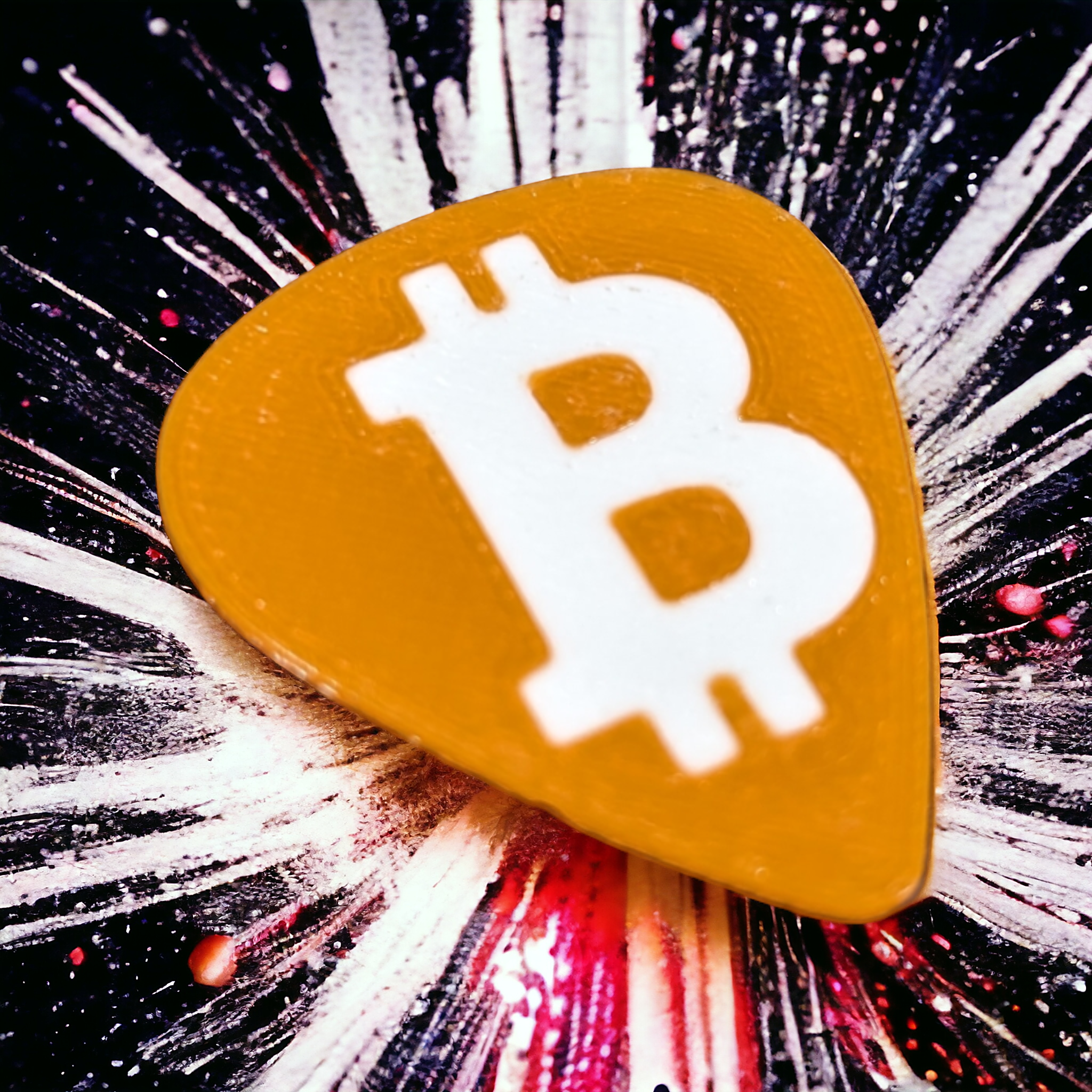 Bitcoin Guitar Picks - 10 pack - Image 3