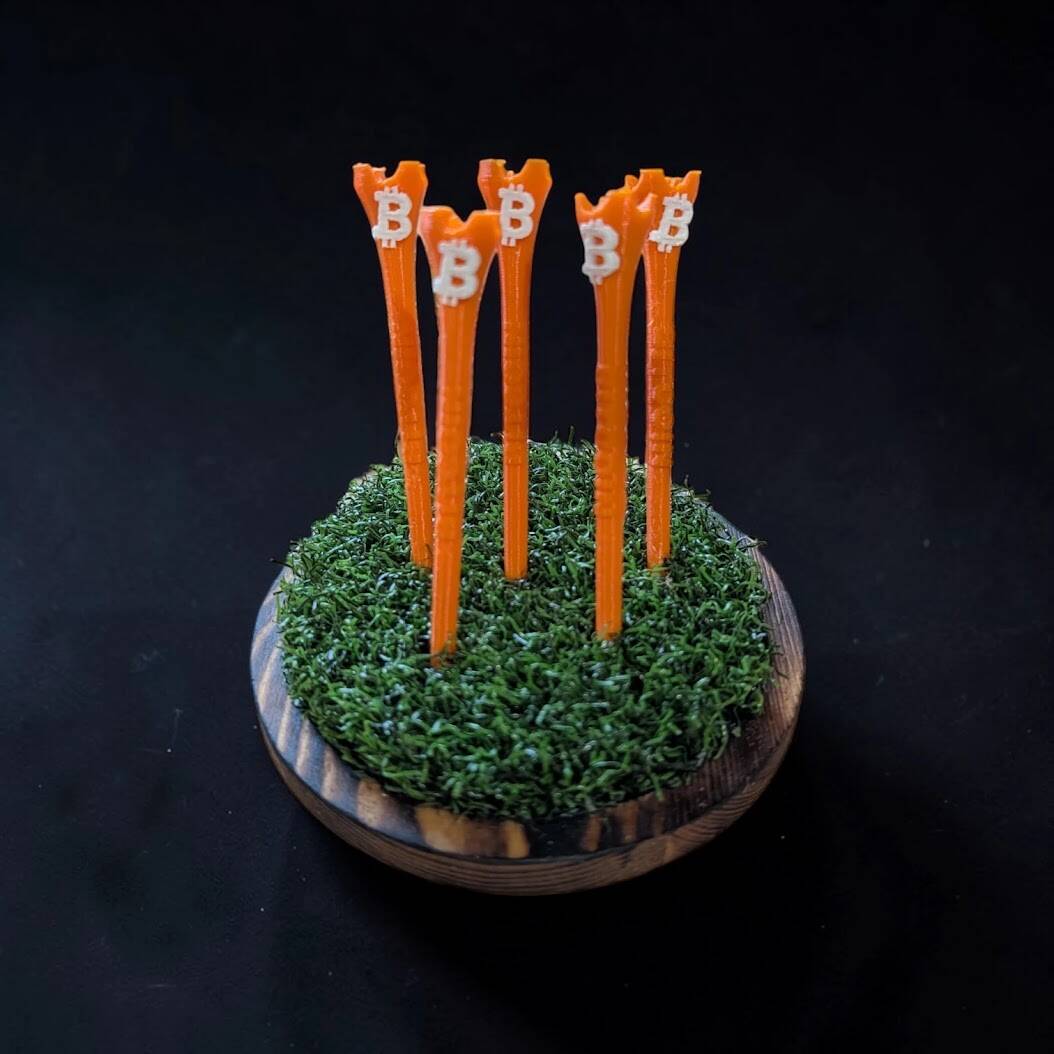Bitcoin Golf Tees