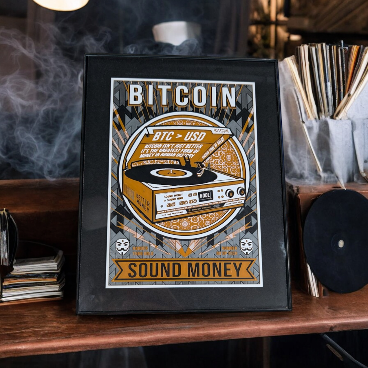 Lucho Poletti Sound Money 3D Printed Collab