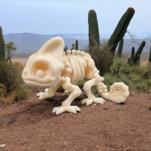 Chameleon Skeleton