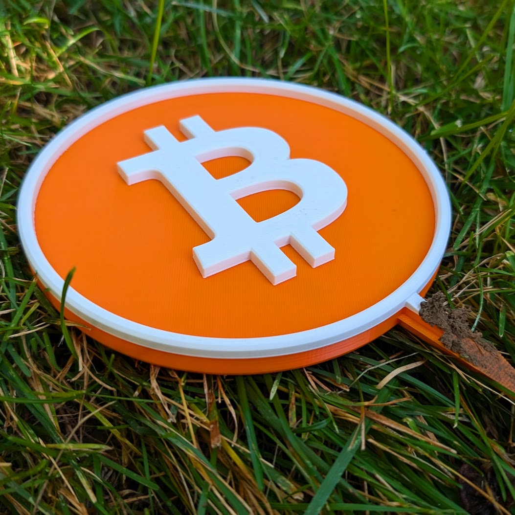 Bitcoin Yard Marker - Image 2