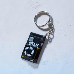 Bitaxe Mini Board Key Chain
