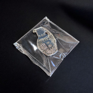 Limited Edition Bitcoin Grenade Pin - Silver