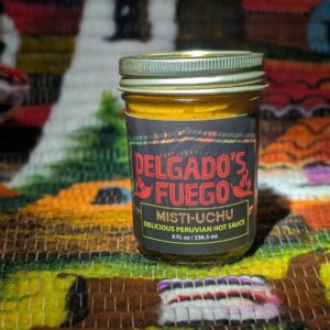 Delgado's Fuego Misti-Uchu Hot Sauce - 8oz Jar