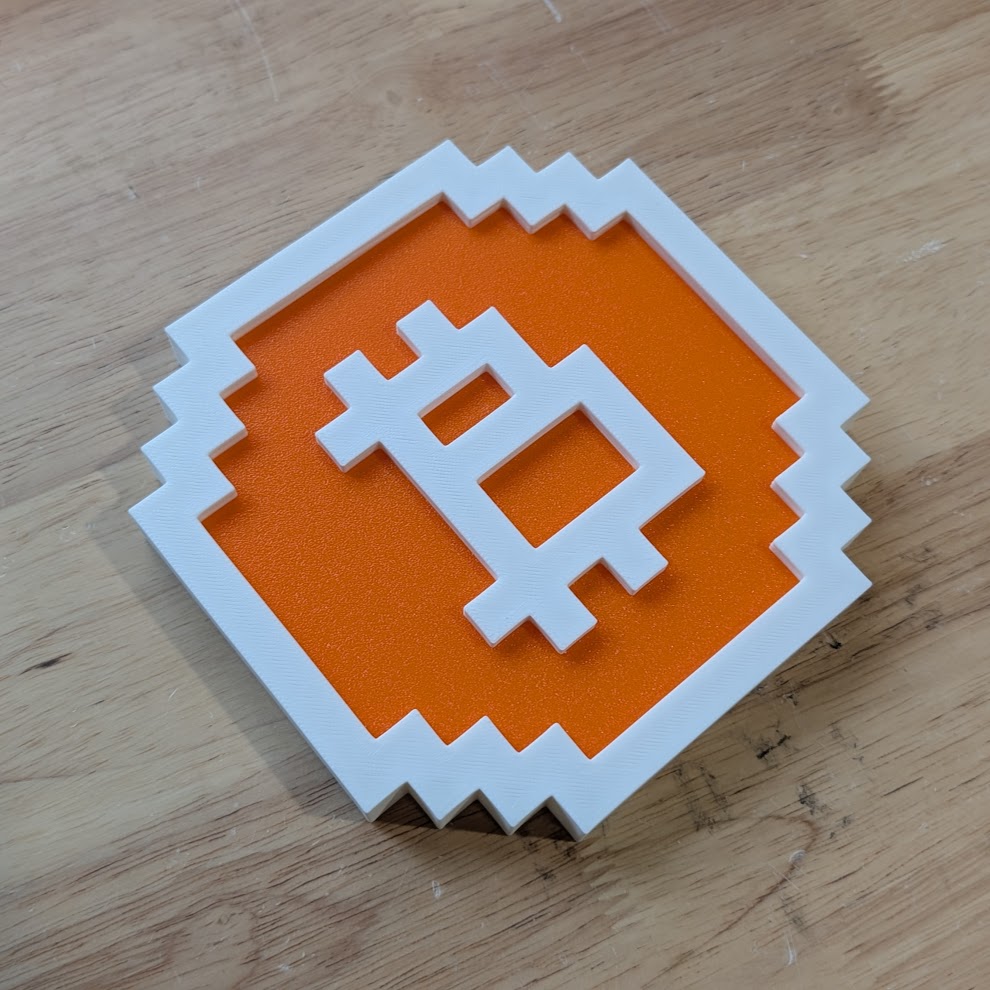 8 Bit Bitcoin Wall Art - Image 2