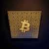 OPSEC Bitcoin Art Deco Wall Art - CryptoCloaks 1st Official Art Launch