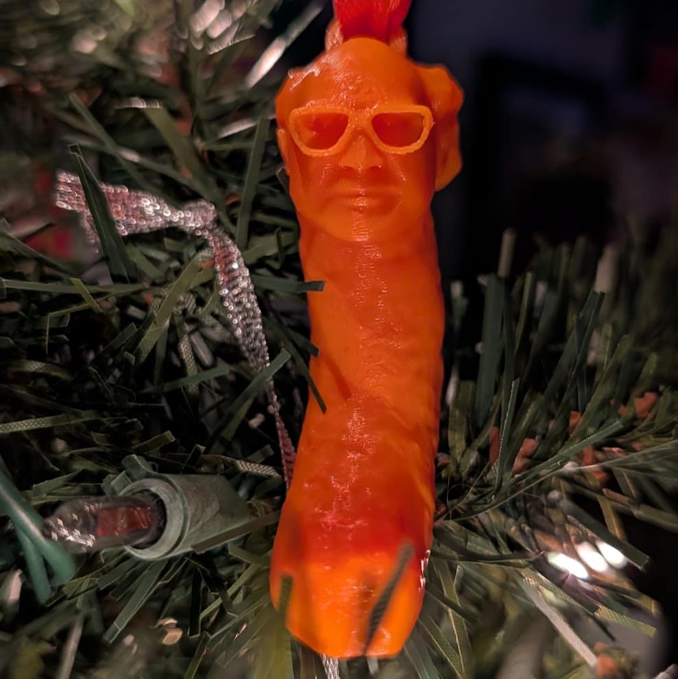 Danny DeVito Cheeto Christmas Ornament - Decheeto - Image 2