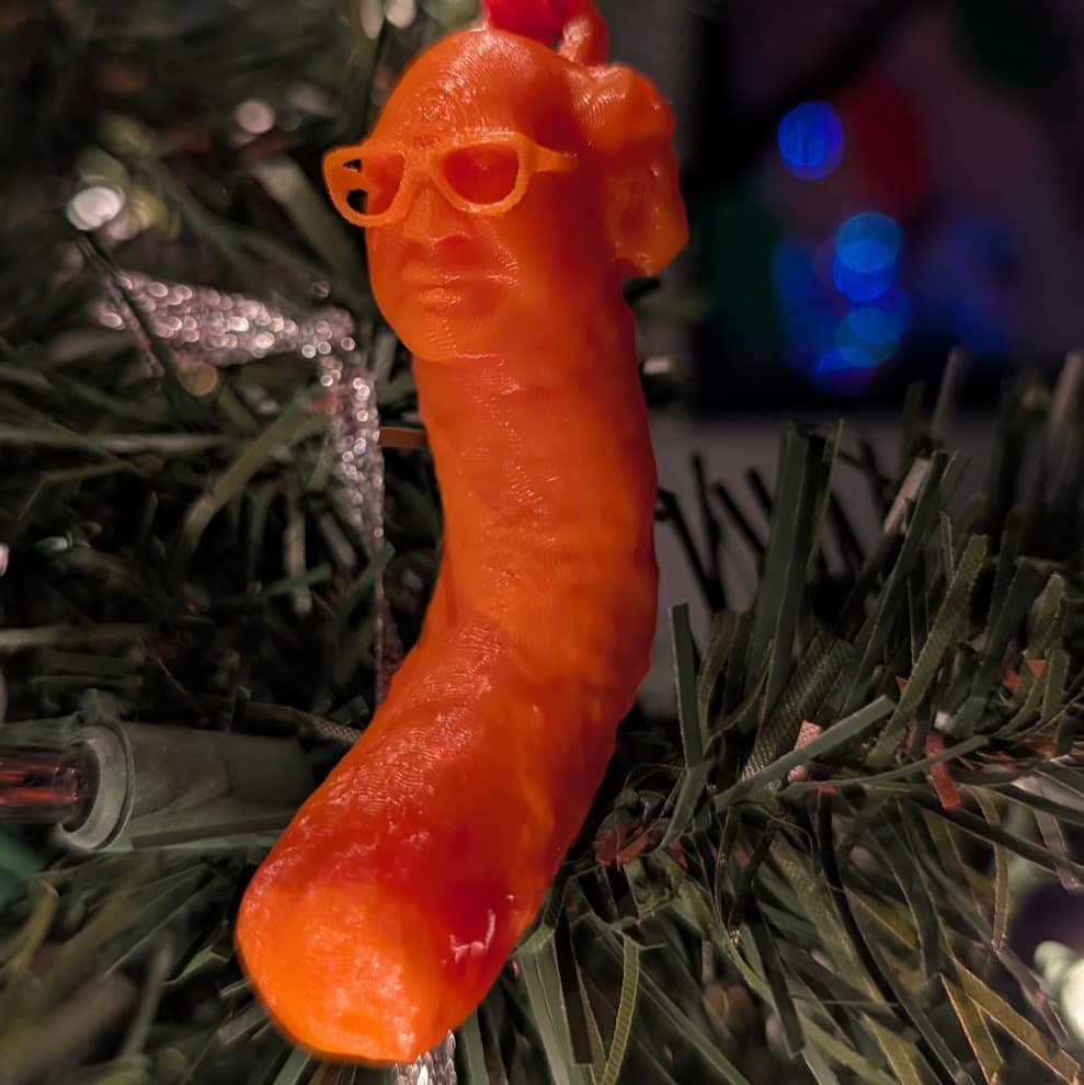 Danny DeVito Cheeto Christmas Ornament - Decheeto - Image 3