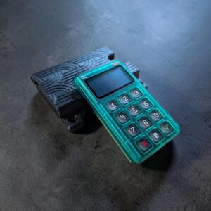 ColdCard MK5 Mount by CryptoCloaks - Bitcoin hardware wallet holder photo 2