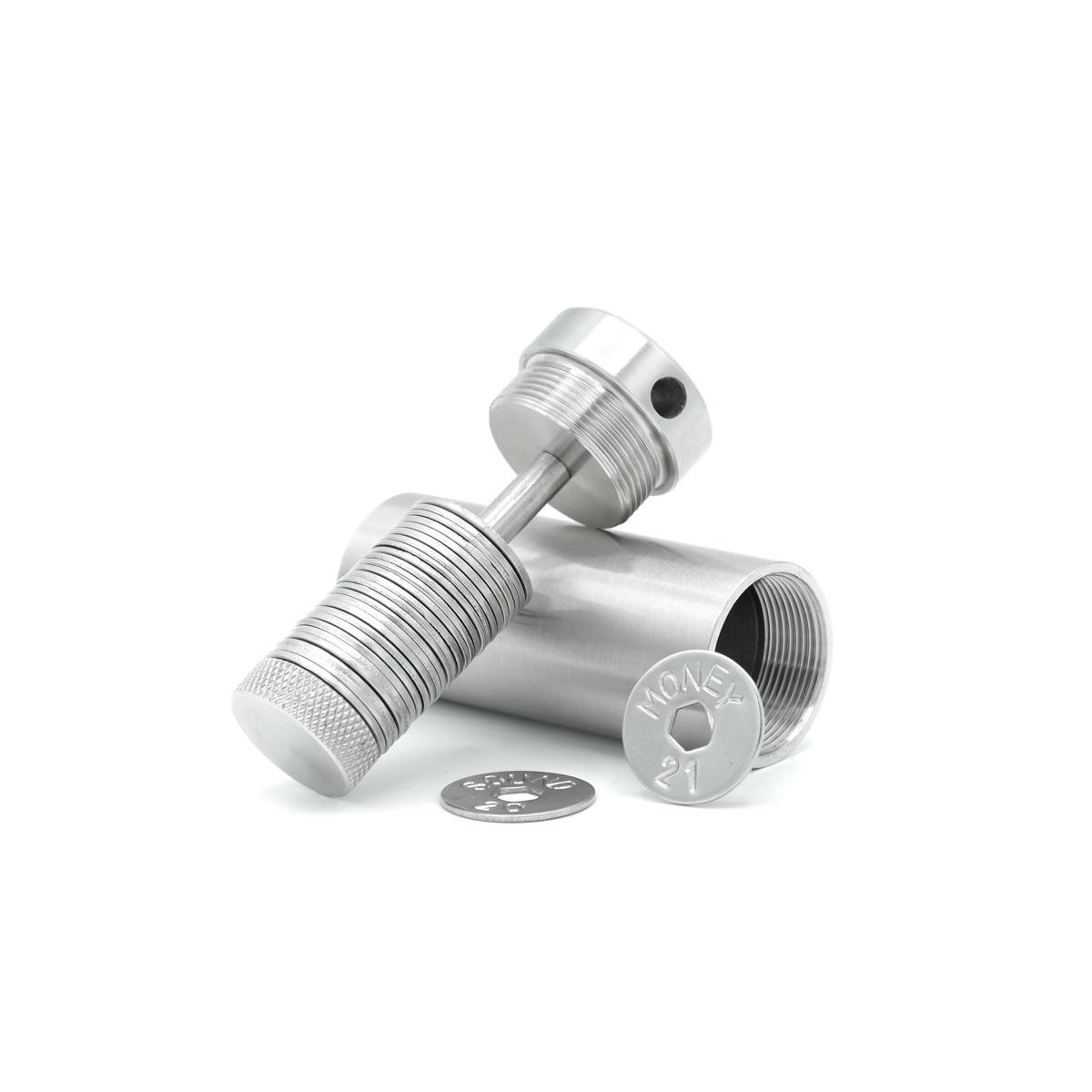 Seedor Safe stainless steel discs for stamped Bitcoin recovery words