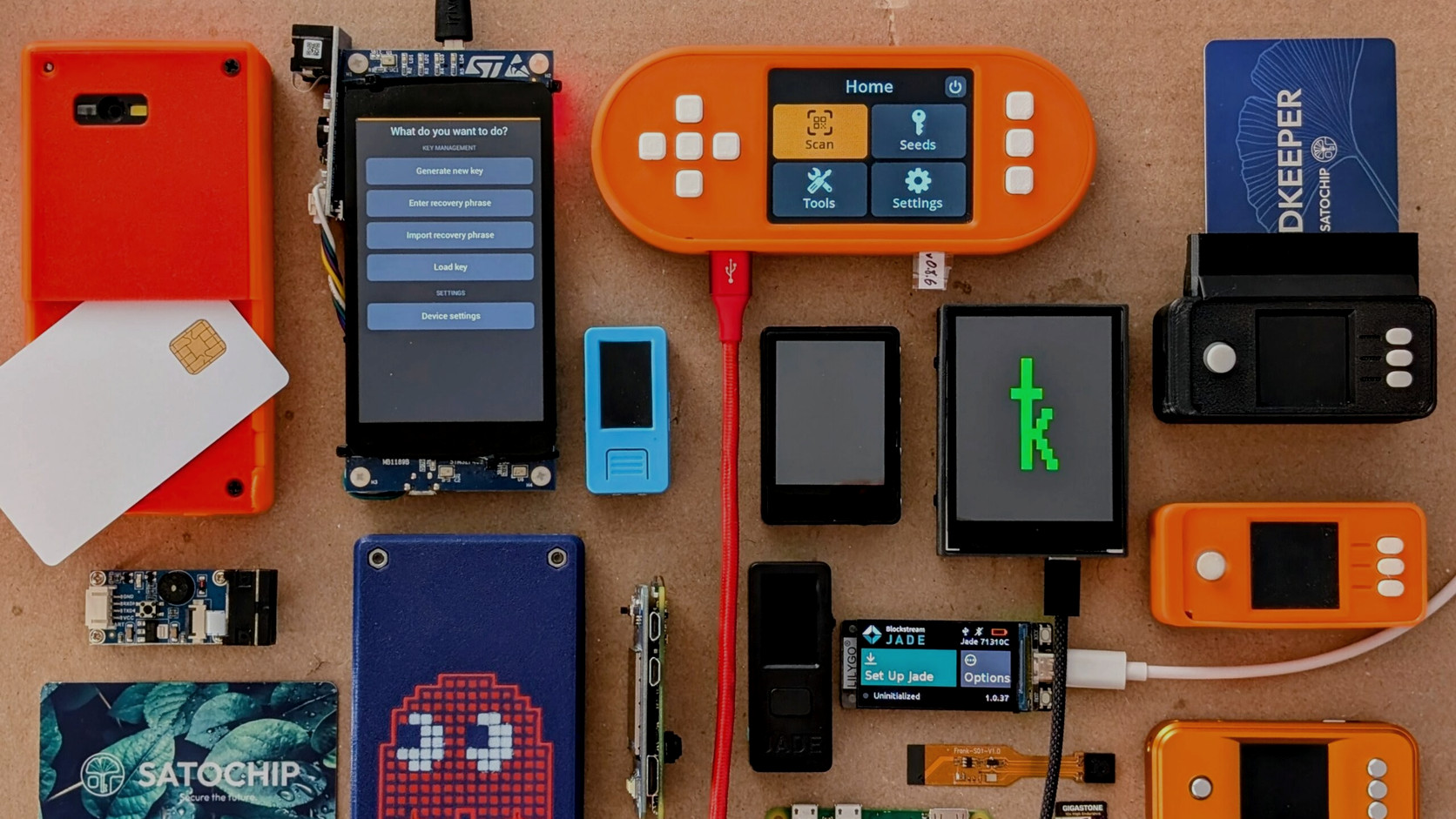 Open-source Bitcoin signing device contributors