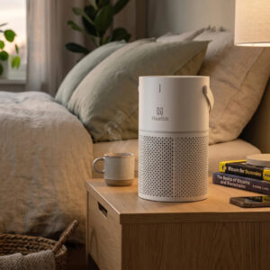 Heatbit Bitair in a room, official manufacturer lifestyle image